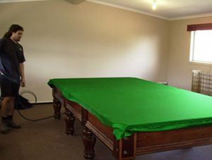 Billiard table relocation process